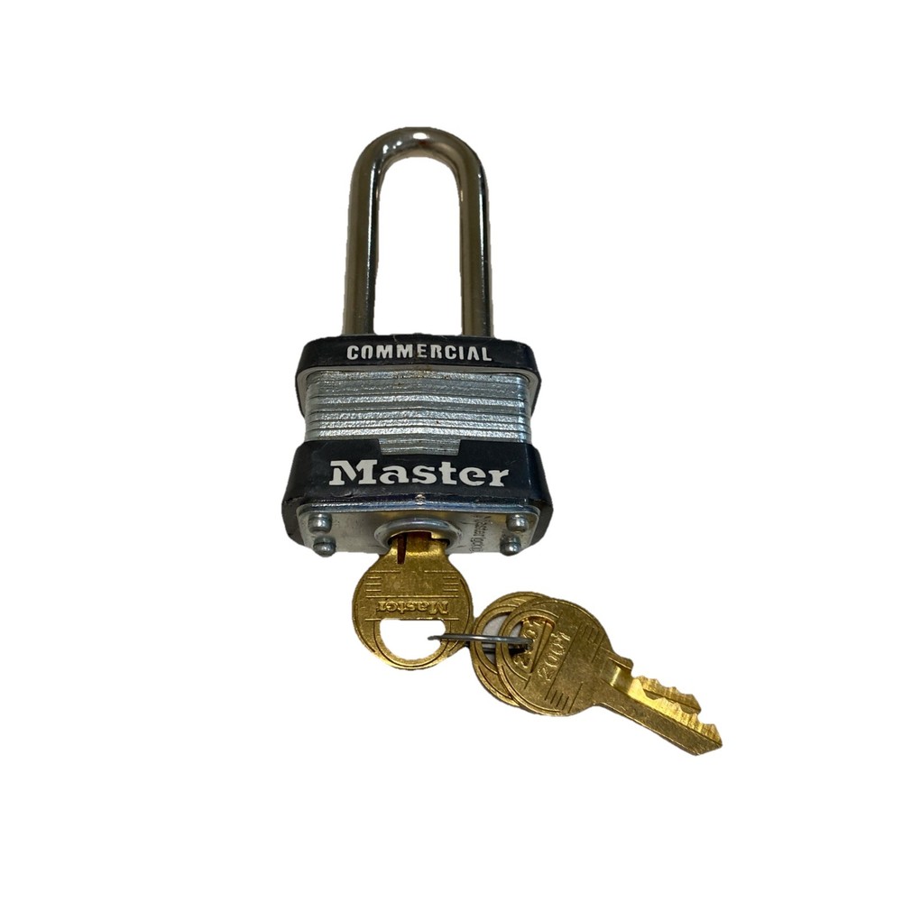 Master Lock 3LHBLU Keyed Padlock
