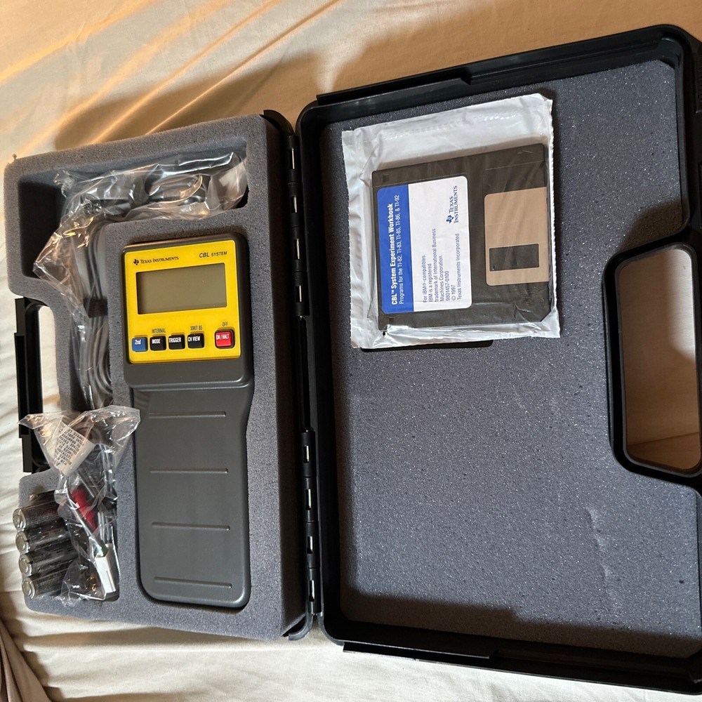 Texas Instruments CBL System Calculator-Based Laboratory Data Collector