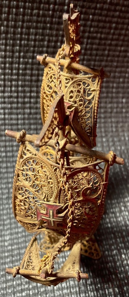 Antique Wire Ship