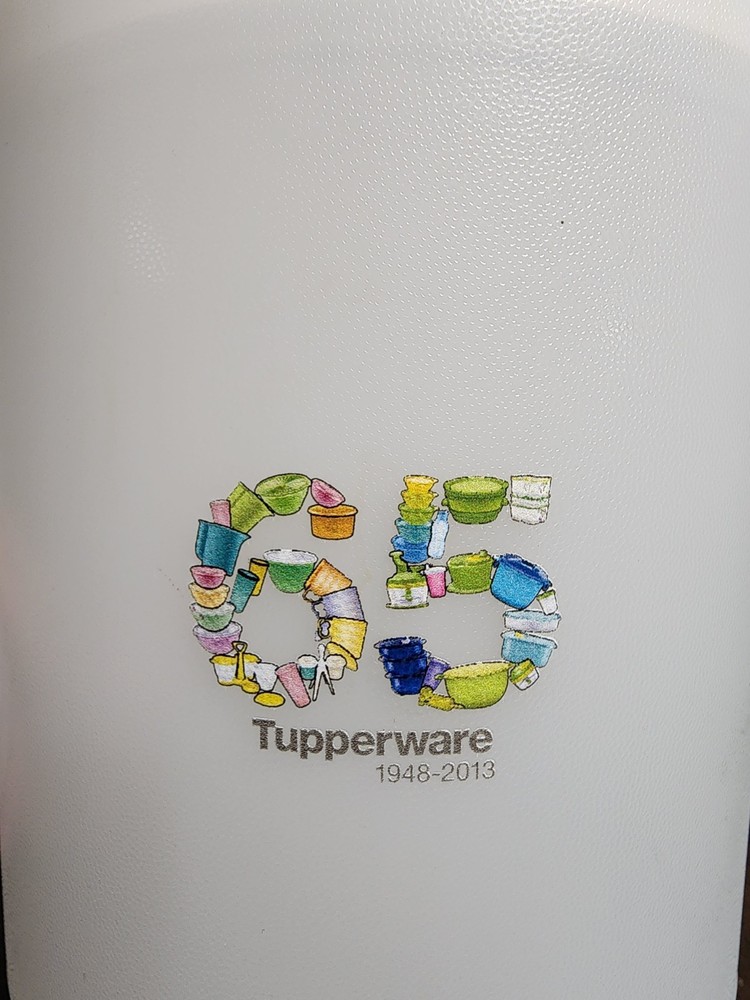 Tupperware 65th Anniversary 1.5 Quart Pitcher Clear with Push Button Lid 1575-6