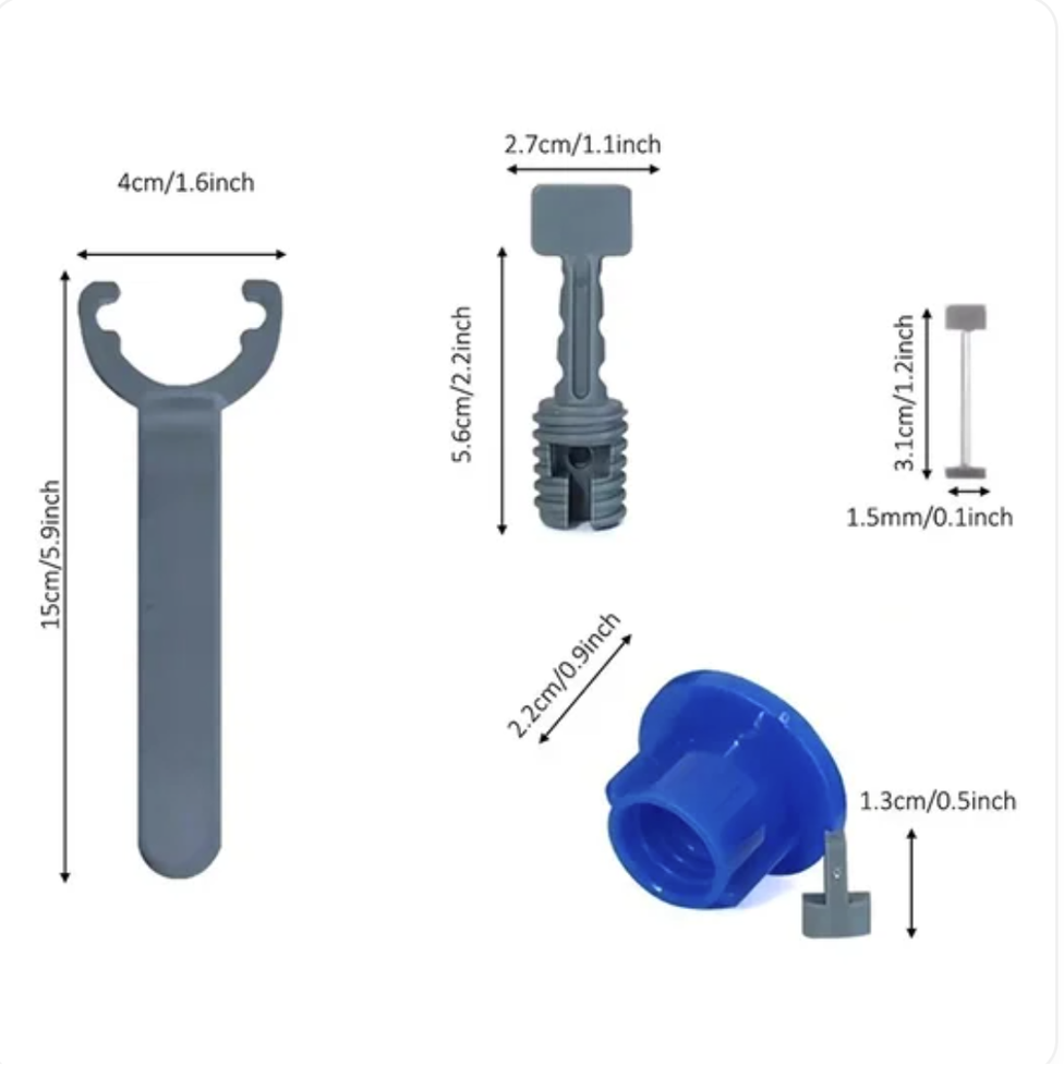 New Reusable Flat Ceramic T-Lock Locator Spacer Tools TILE LEVELING SYSTEM