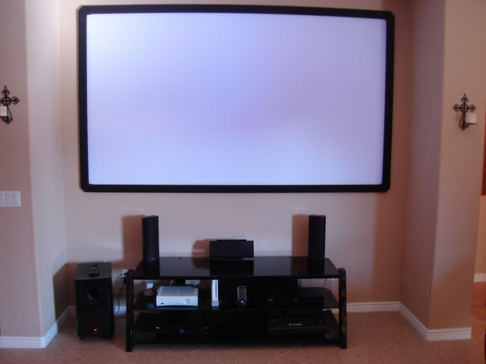 2 QUART CAN HD PROJECTOR / PROJECTION SCREEN PAINT SOLUTION -Half Gallon HD