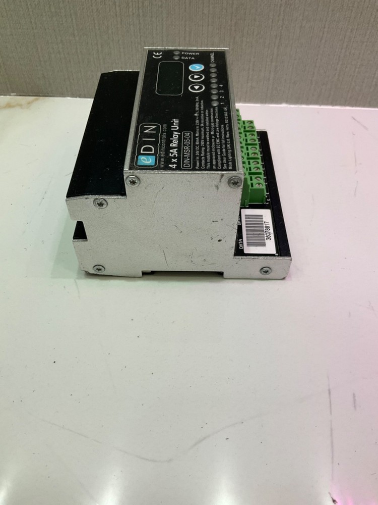 EDIN CONTROLS DIN-MSR-05-04-PLUS 4x5A RELAY UNIT MODULE