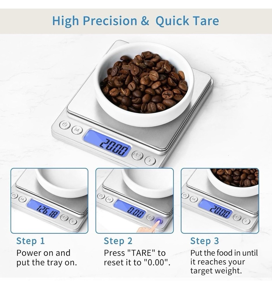 Professional Digital Tabletop Digital Scale Compact Size Accurate & Portable
