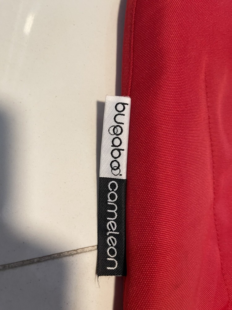 BUGABOO Cameleon Red Stroller Carrier Seat Liner Attachment Replacement