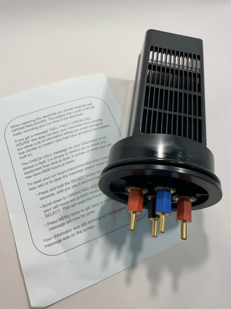 Zodiac Tri Large salt cell chlorinator replacement electrode pool water generic