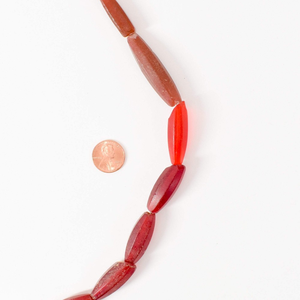 Bohemian Red Trade Beads