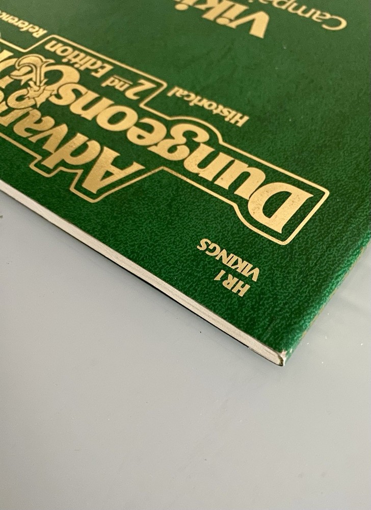 AD&D Vikings Sourcebook Dungeons And Dragons W/ Map