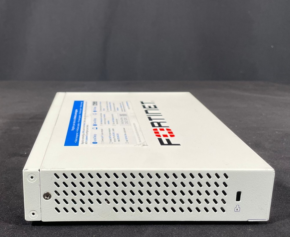 Fortinet FG-60F FortiGate Network Security-Firewall Appliance-No Power Adapter