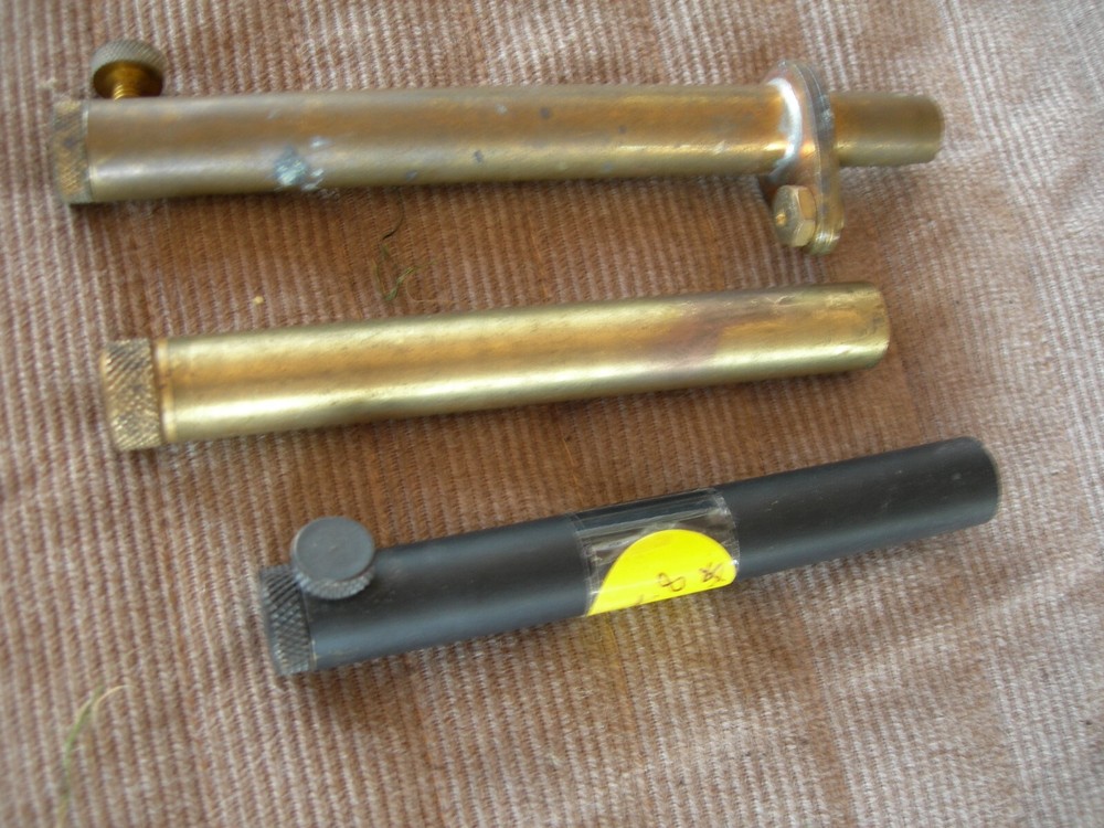 Muzzle Loader Reloading Brass Powder Measure Lot of 2