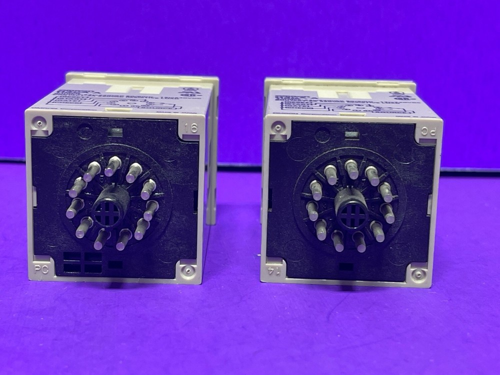 Omron H3CA-A Multi Mode Digital Solid-State Timer [Lot of 2]