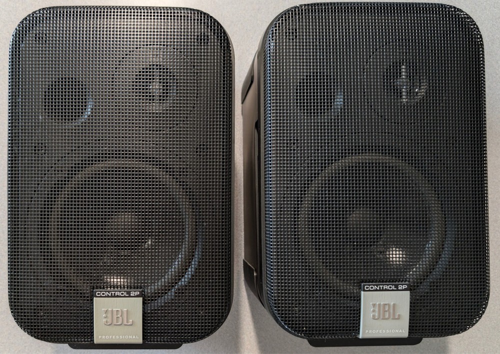 JBL Control 2P Compact Powered Reference Monitor System - Complete Pair