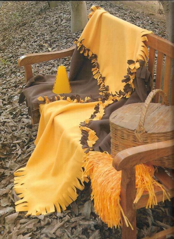 SCHOOL COLORS 30 EASY FLEECE PROJECTS MUST SEE!!!