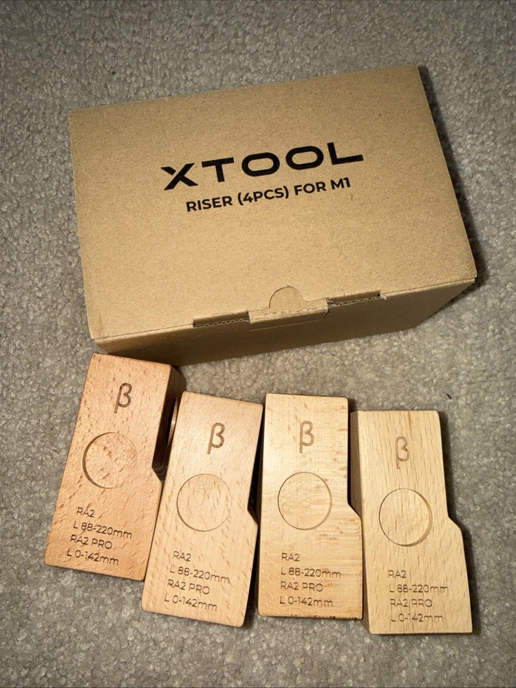 xTool  4-pc Wood Riser Set for xTool M1