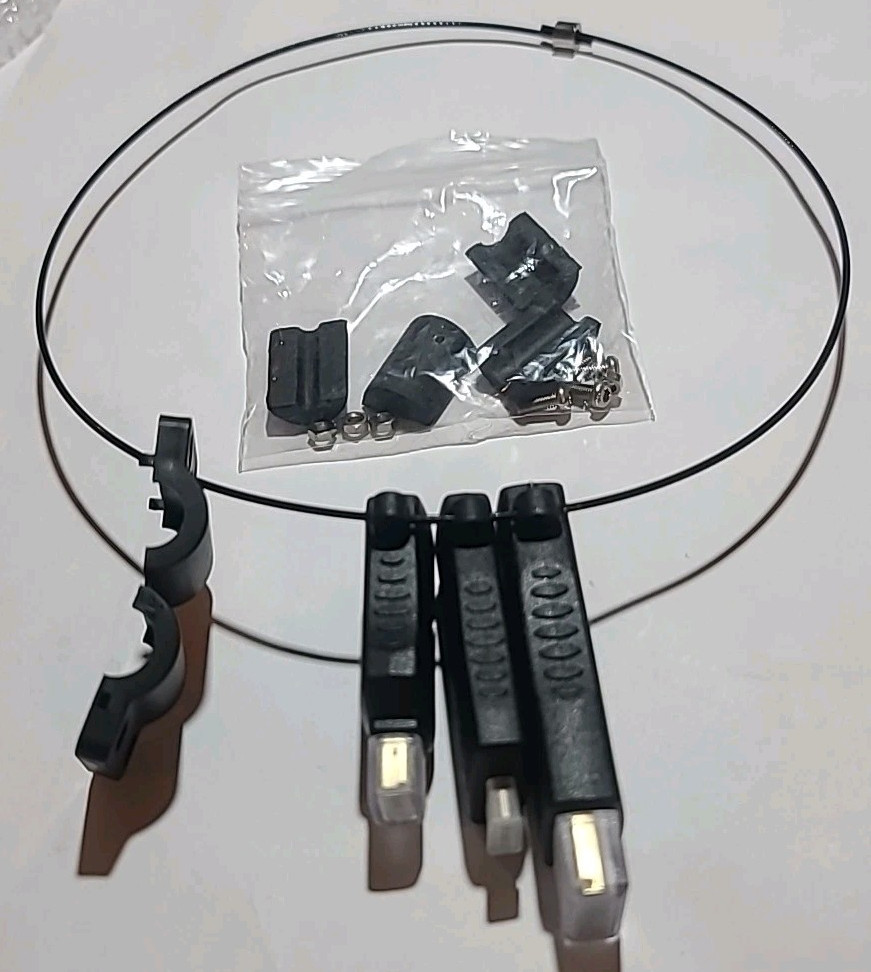 Universal HDMI Adapter Ring Kit Security Loop DisplayPort Mini dp & USB-C