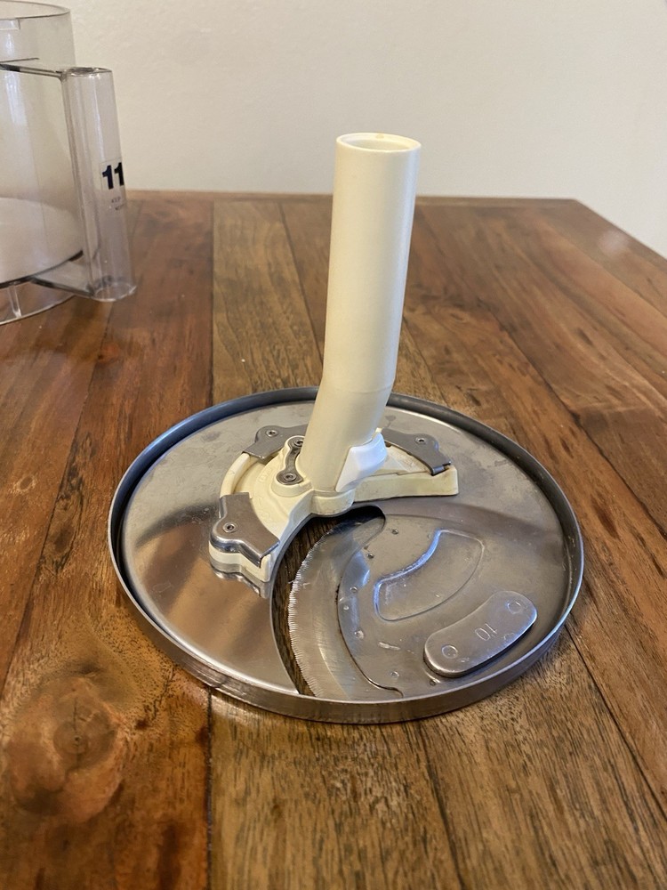 Cuisinart 11 Cup Food Processor Silver Black with Blades, Discs, Storage Case