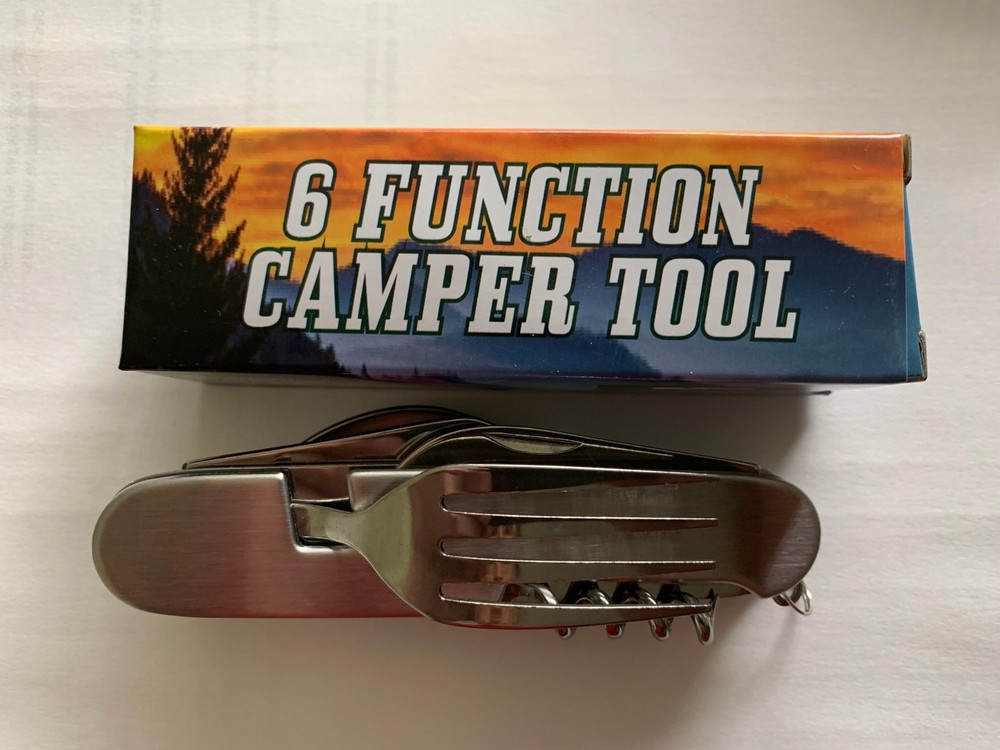 Six Function Rite Edge Camp Tool Stainless Steel 2108446