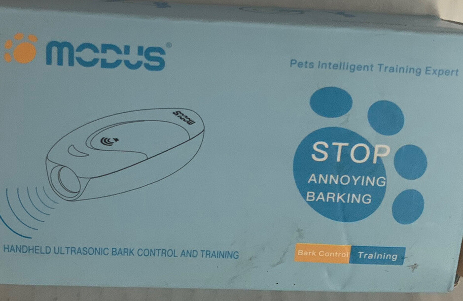 Modus Handheld Ultrasonic Bark Control and Training M-230