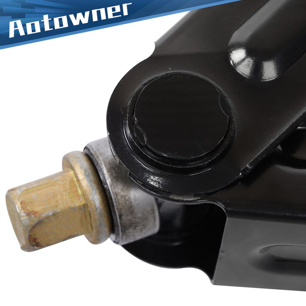 Pair Camper RV Trailer Stabilizer Leveling Scissor Jacks with Handle 24" 5000Lbs