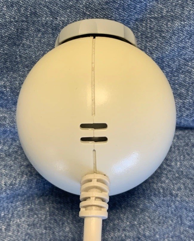 Vintage Logitech Quickcam USB Webcam 2000s Computer Wired w/Camera Base - Tested