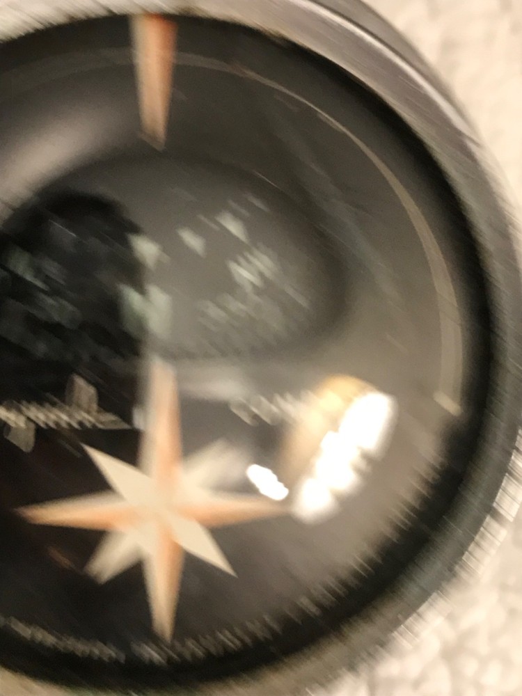 Vintage Airguide Dash Mount CompaSs