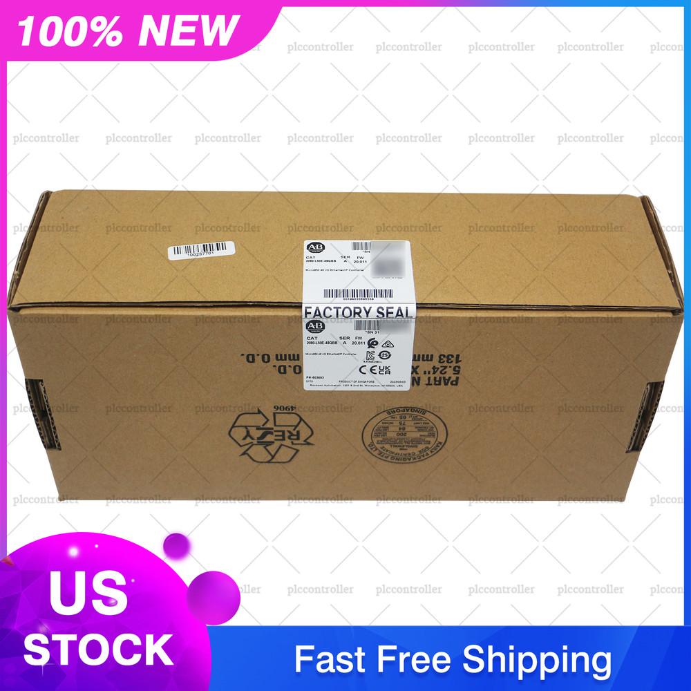 New Allen Bradley 2080-L50E-48QBB Micro850 48 I/O EtherNet/IP Controller