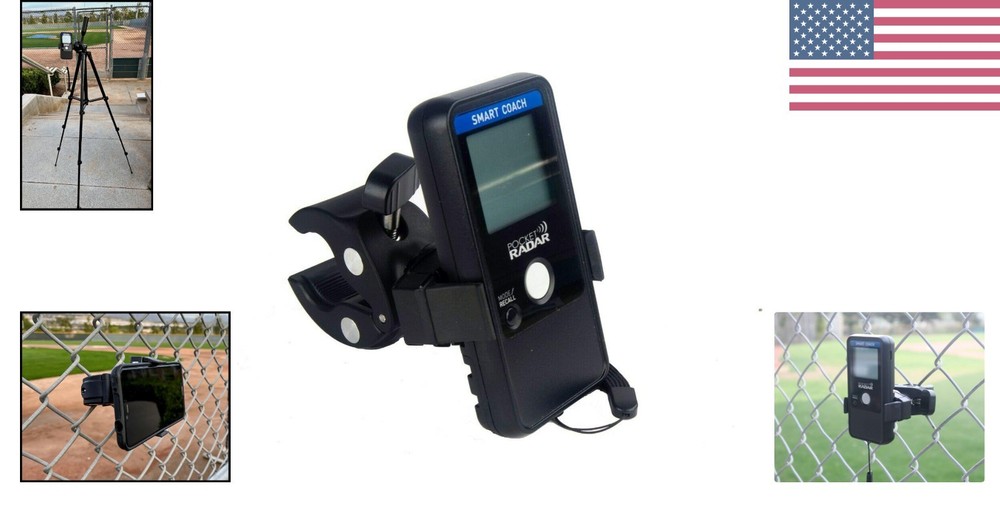 Compact Surface Mount for Pocket Radar with Tripod Adapter - Travel Friendly