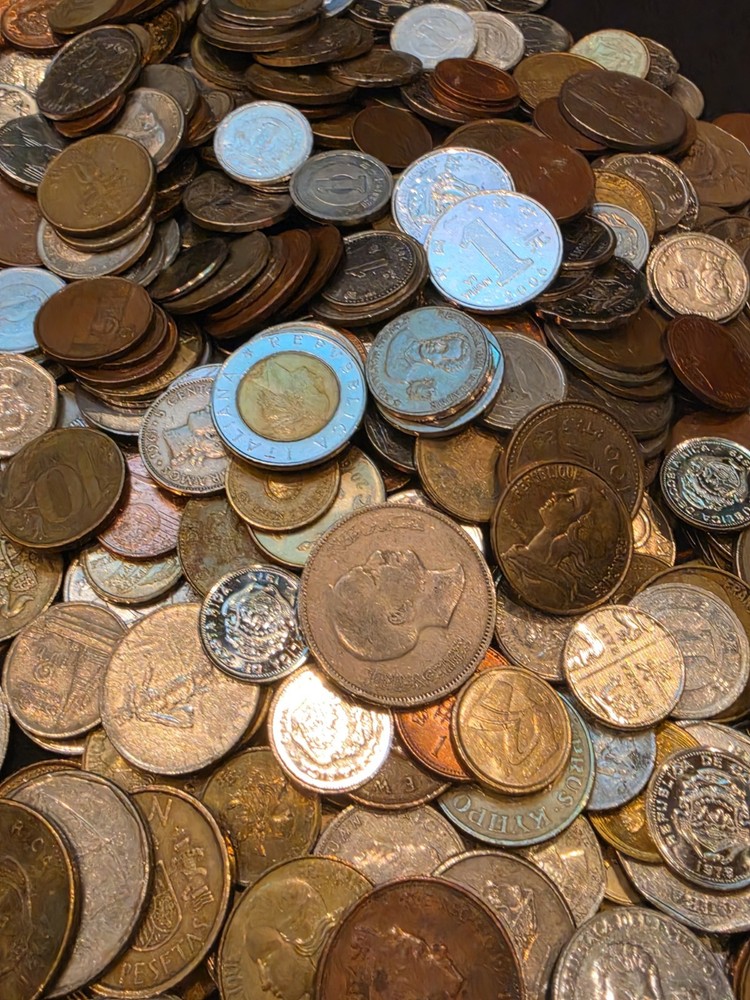 world coins lot