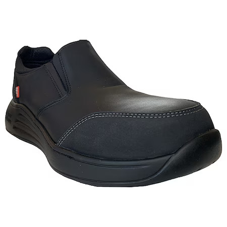Mellow Walk 475144Blk Women's Composite Toe Athletic Shoe, Black, 7 1/2, E,