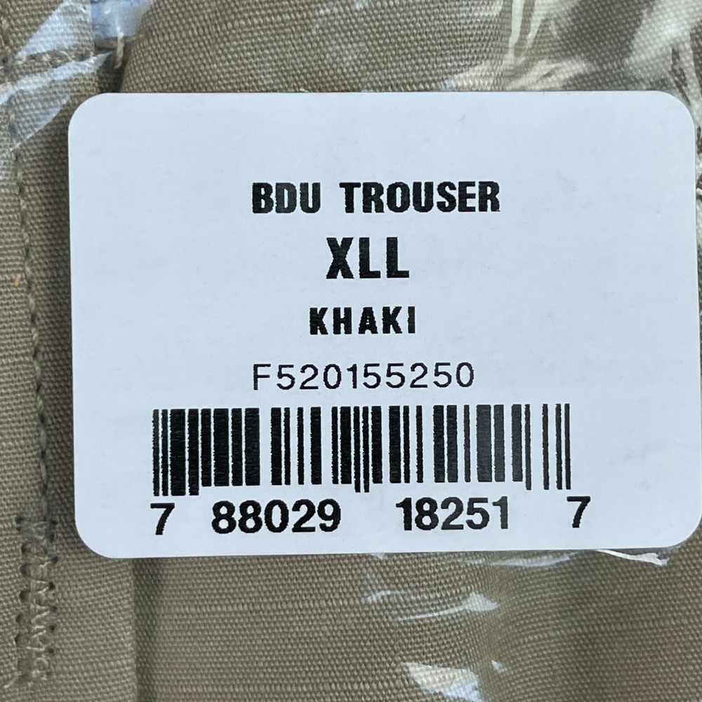 NEW BDU Propper Pants - Tan - X-Large Long
