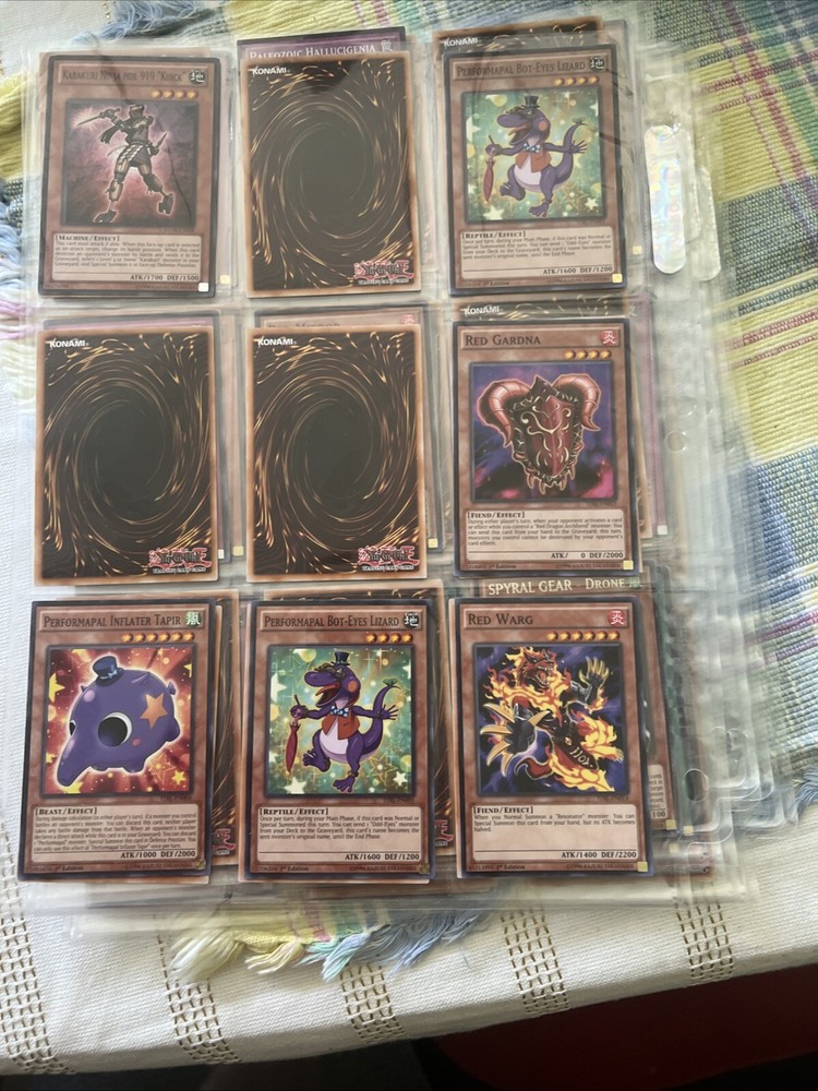 🔥🔥🔥🔥Yugioh 10 Page Binder Collection