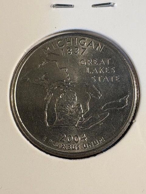 2004 P Michigan State Quarter