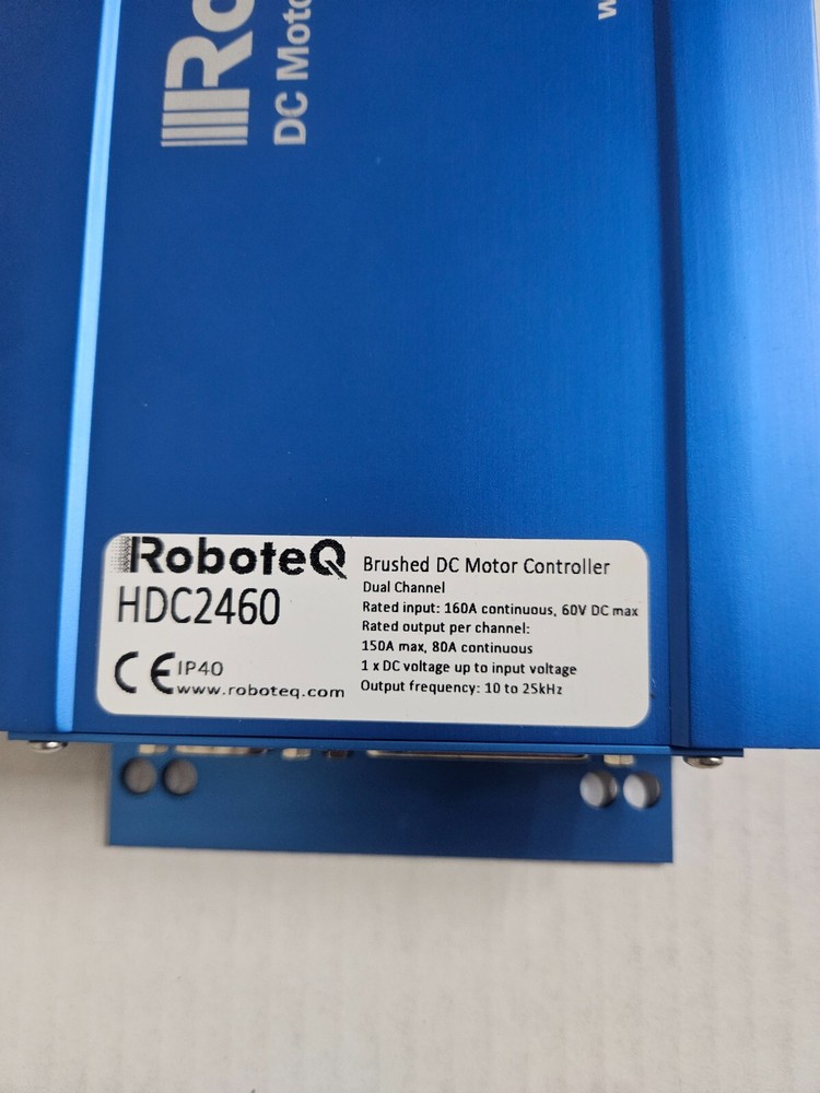 Roboteq Brushed DC Motor Controller, Model HDC2460