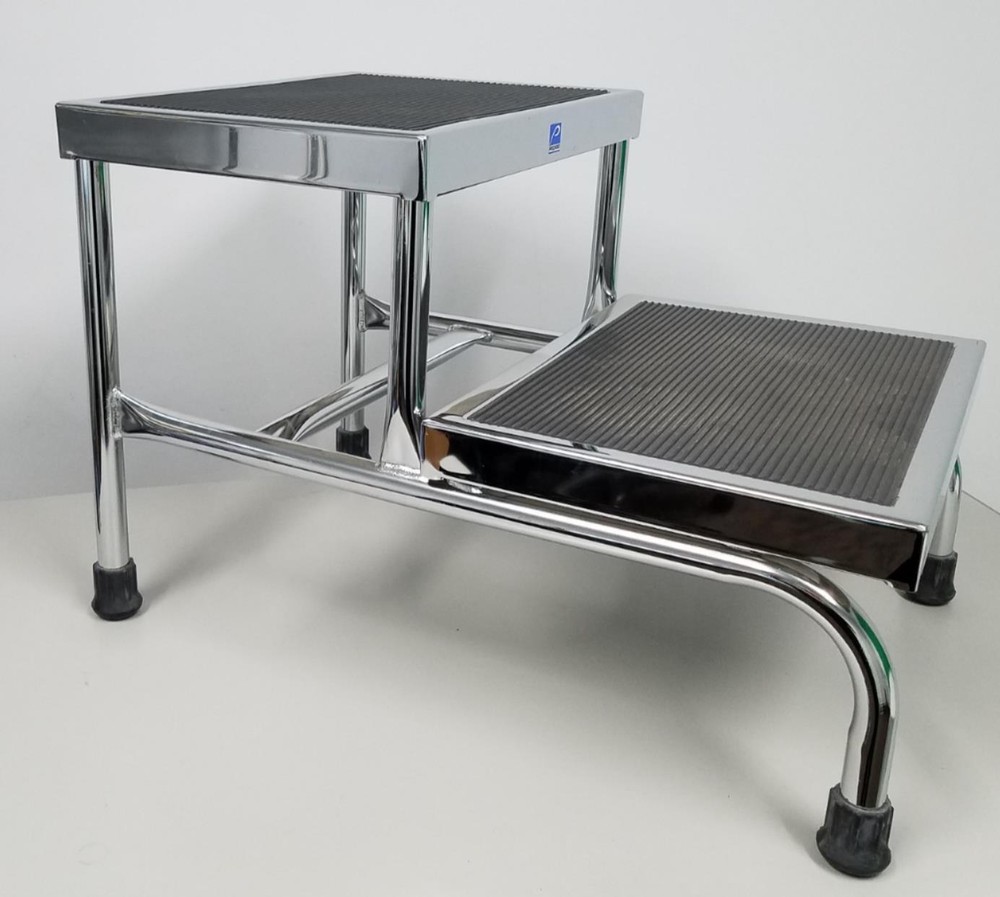 Pedigo P-18 Double Step Stool without Handle Excellent Condition