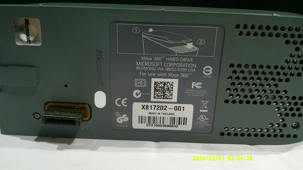 Xbox 360 60GB HDD Hard Drive