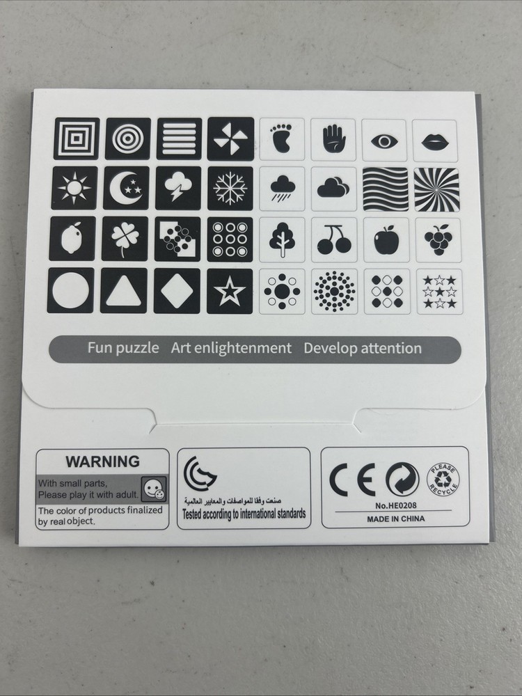 Baby Toddler Visual Stimulus Brain Training Devlopment Educational Cards 0-3M UK