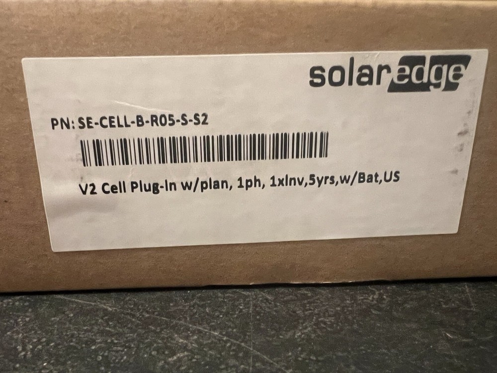 Solaredge, SE-CELL-R05-S-S2