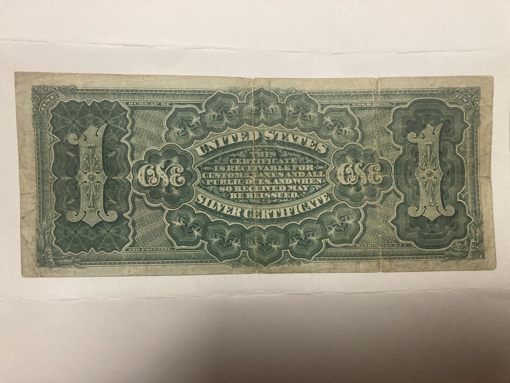 1886 $1.00 silver certificate Martha Washington