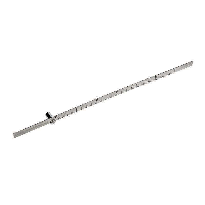 Innovative 6" Metal Span Ruler With Stud