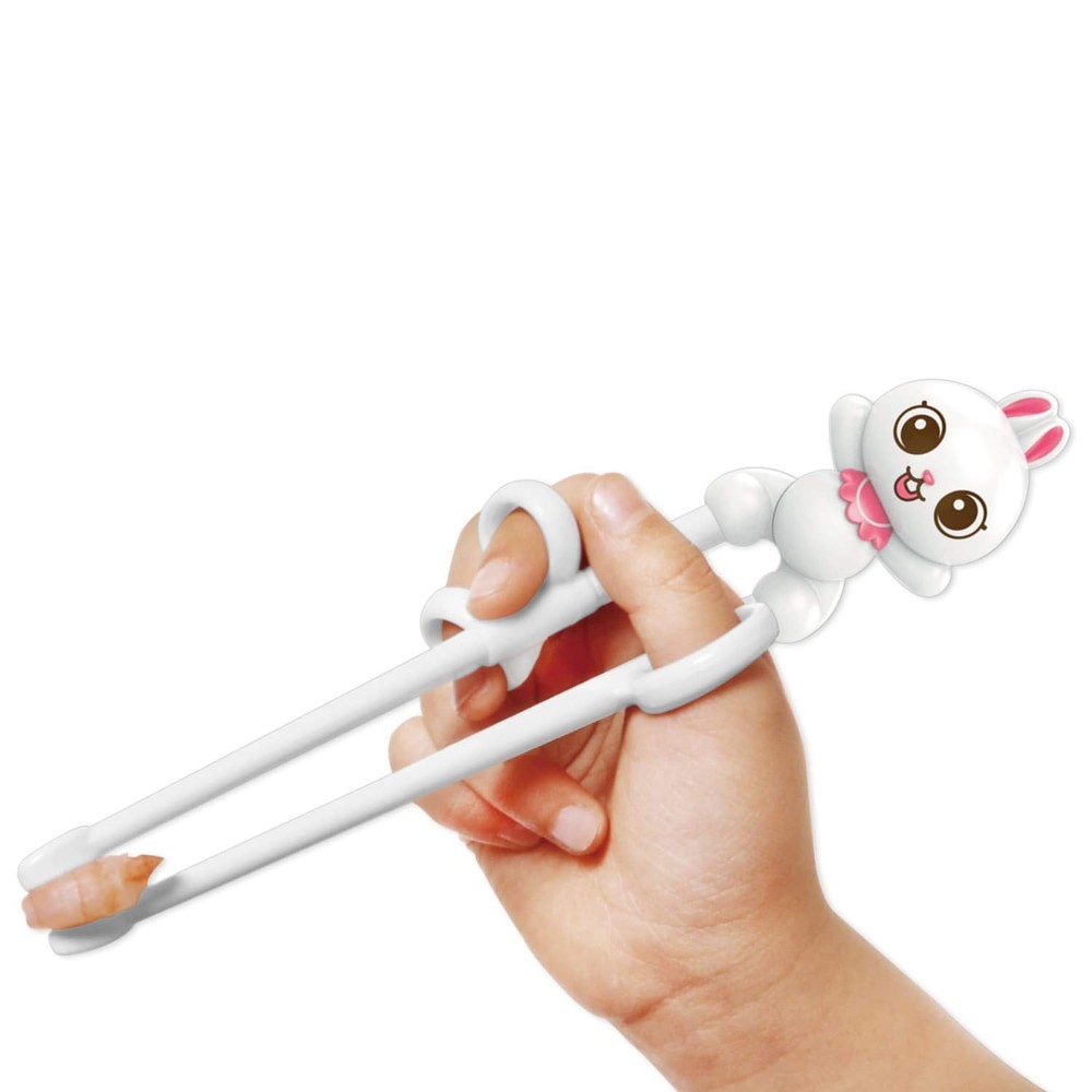 Rabbit White Chopsticks, Training Chopsticks, Learning, Beginner, Training, P...