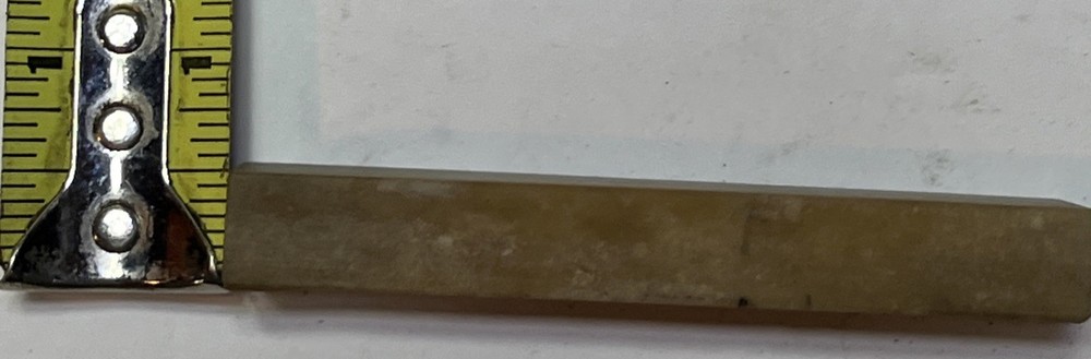 2 Small Natural Sharpening Stones Used