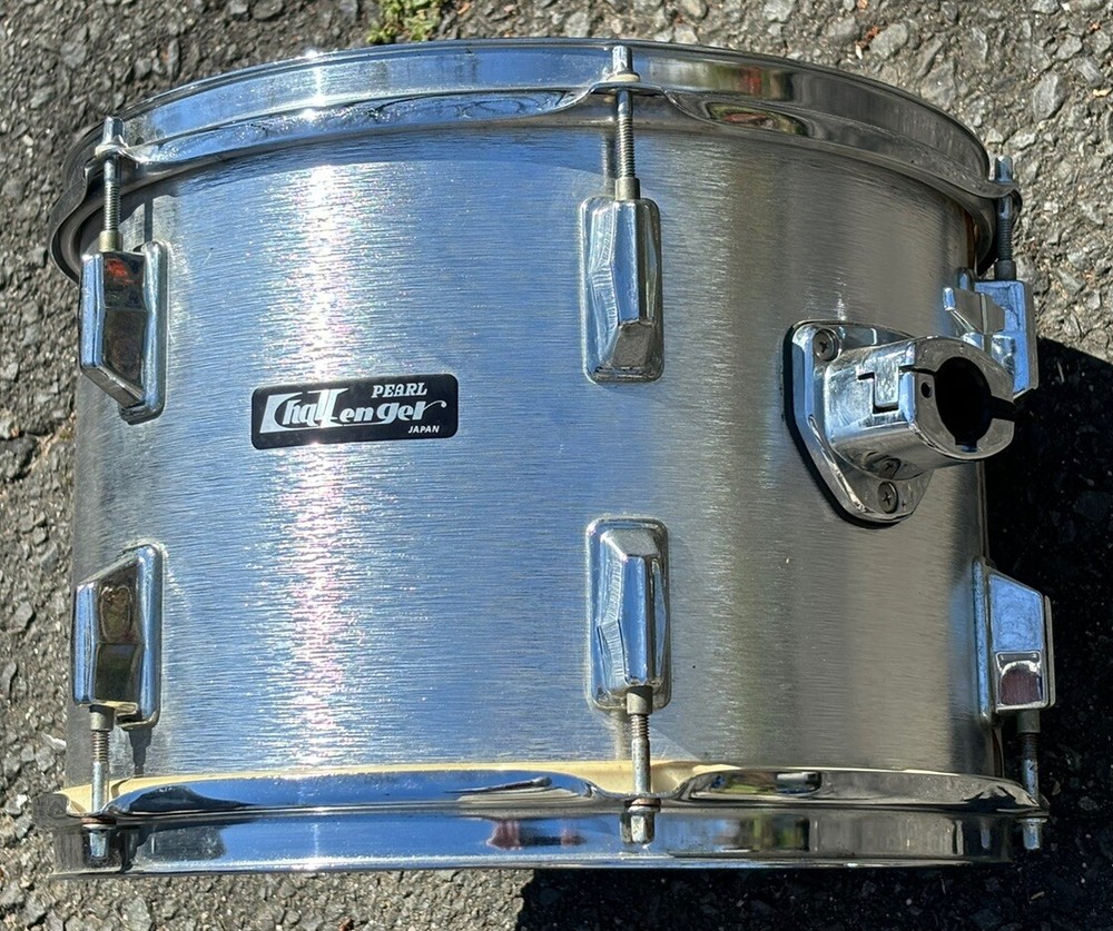 Pearl Challenger 13 tom Drum Metallic Chrome