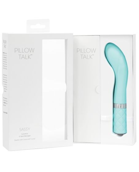 Pillow Talk Sassy Massage Wand - Teal