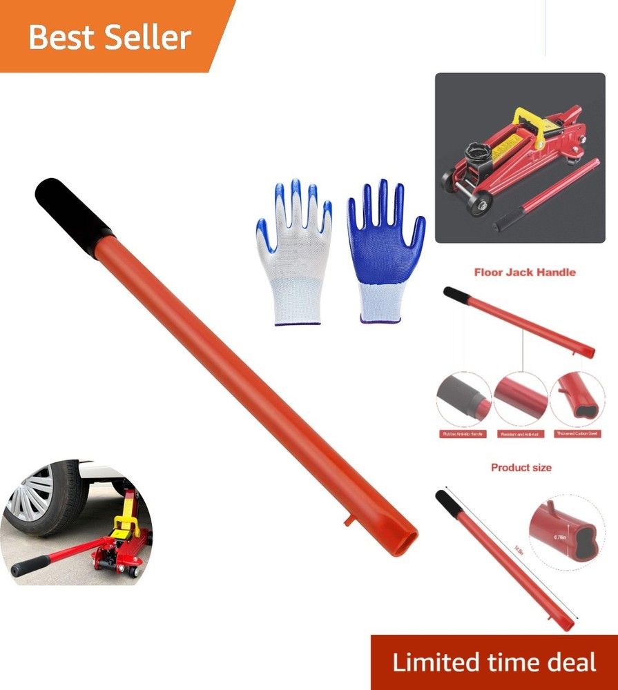 2 Ton Floor Jack Handle Replacement,Horizontal Hydraulic Jack Handle for Car