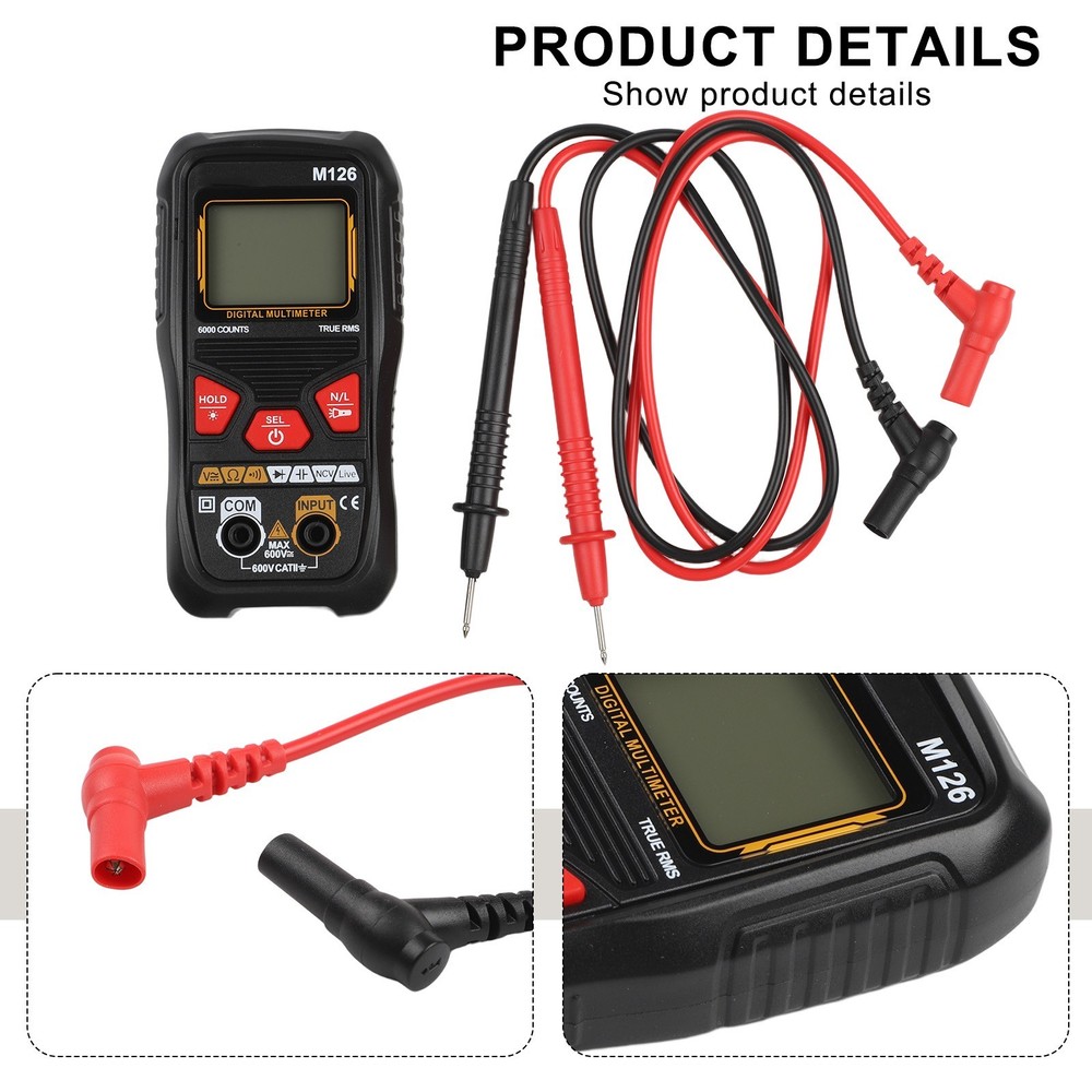 Automatic Range Digital Multimeter for Accurate Electrical Measurements