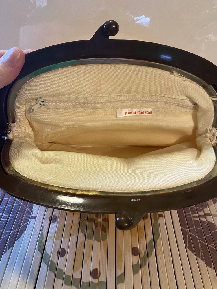 Vintage Woven Clutch