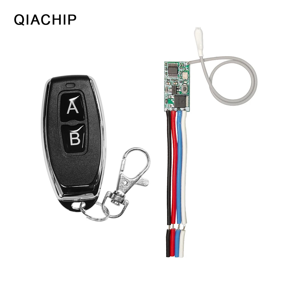 433MHz RF Transmitter Receiver Mini Switch Kit 3.6V-24V Wireless LED Control