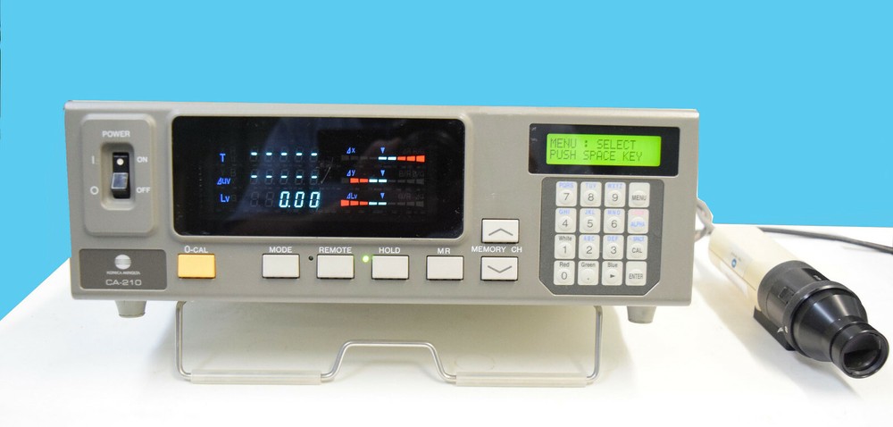 Konica Minolta CA-210 Display Color analyzer & CA-PU-12/15 Probe