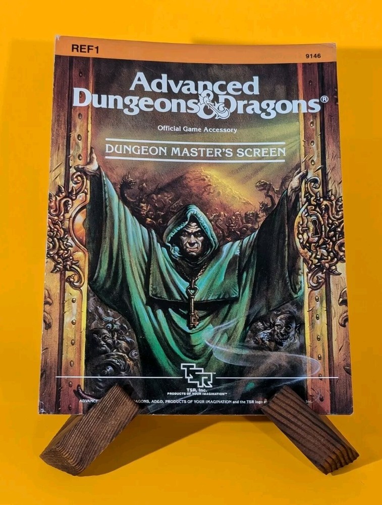 Advanced Dungeons & Dragons Dungeon Master’s Screen. TSR AD&D 9146- 1985
