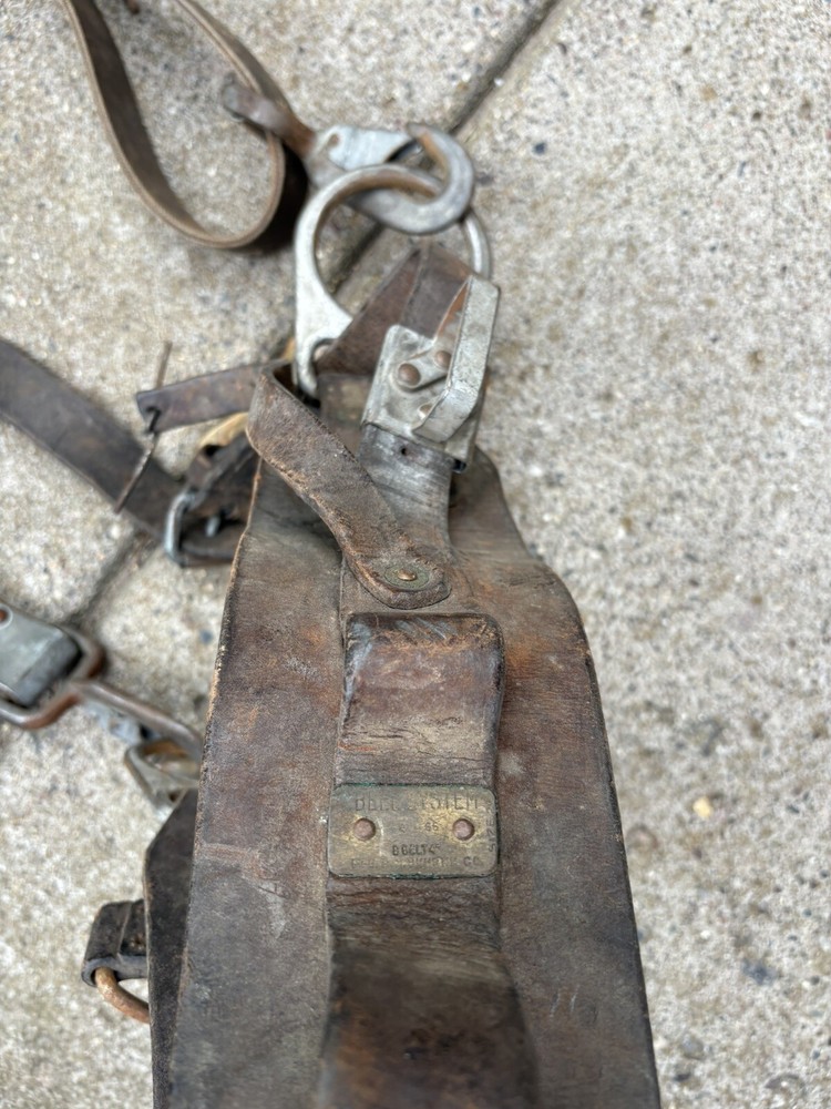 Klein Tools Bell System Climbing Belt/ Harness Leather